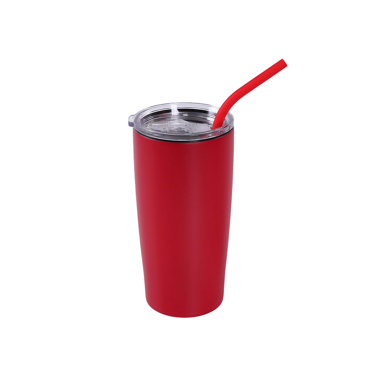 Ruby Red 20 oz vacuum-insulated Classic Tumbler ready for personalization.