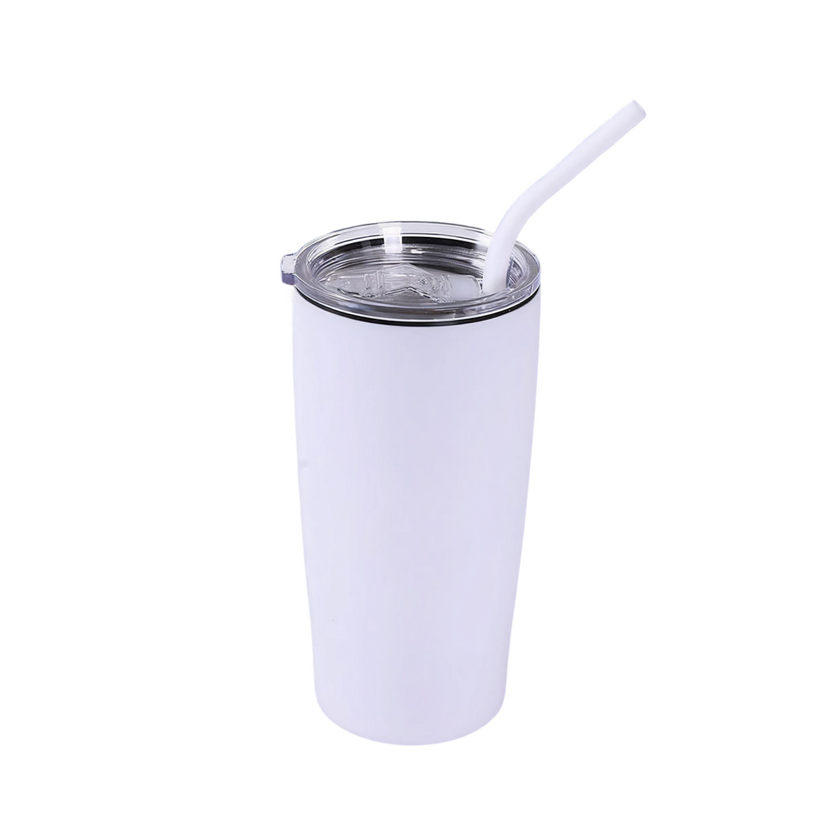 White 20 oz vacuum-insulated Classic Tumbler ready for personalization.