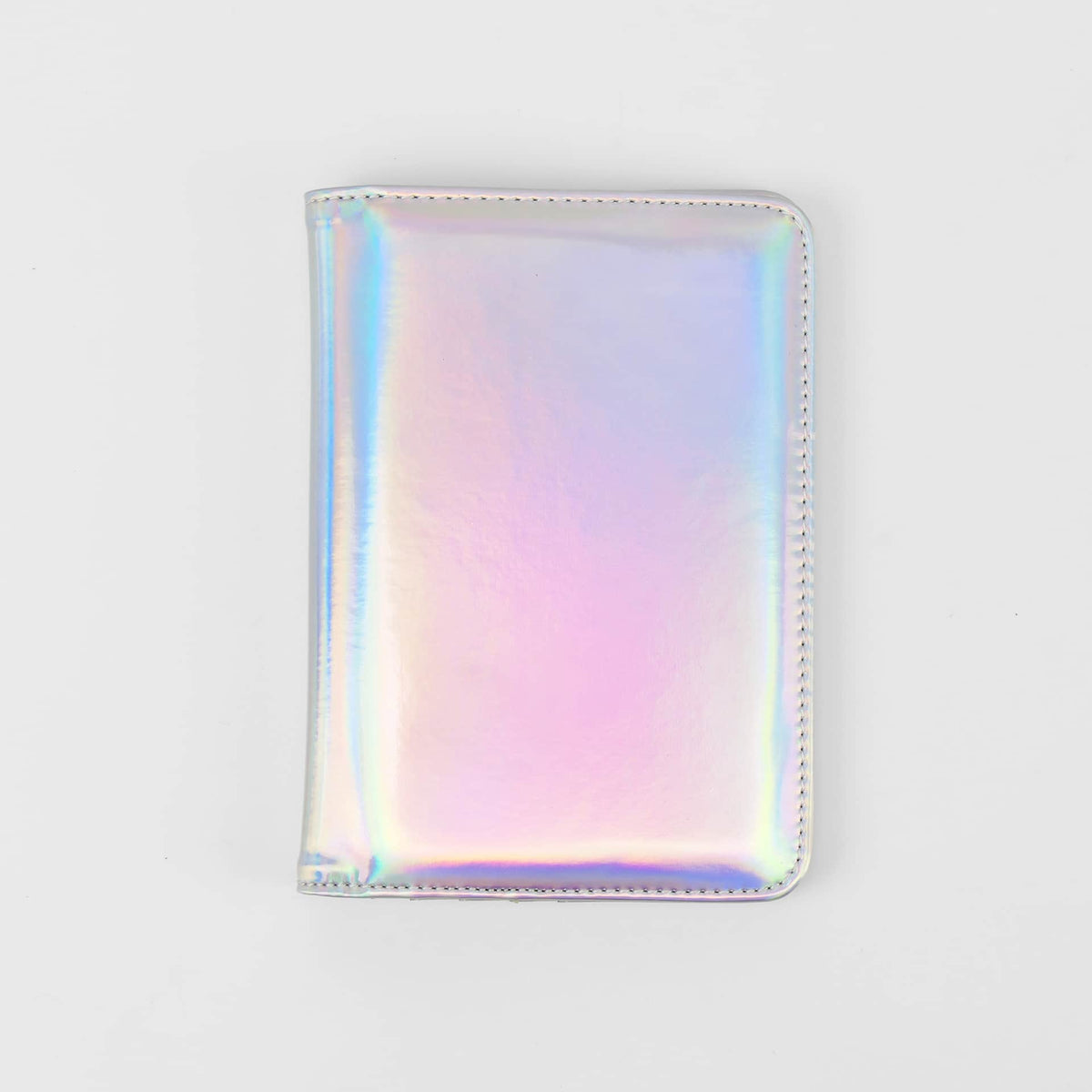 Holographic RFID-blocking passport wallet Signature Finish ready for personalization.